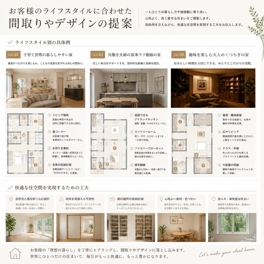 理想の快適空間を創る