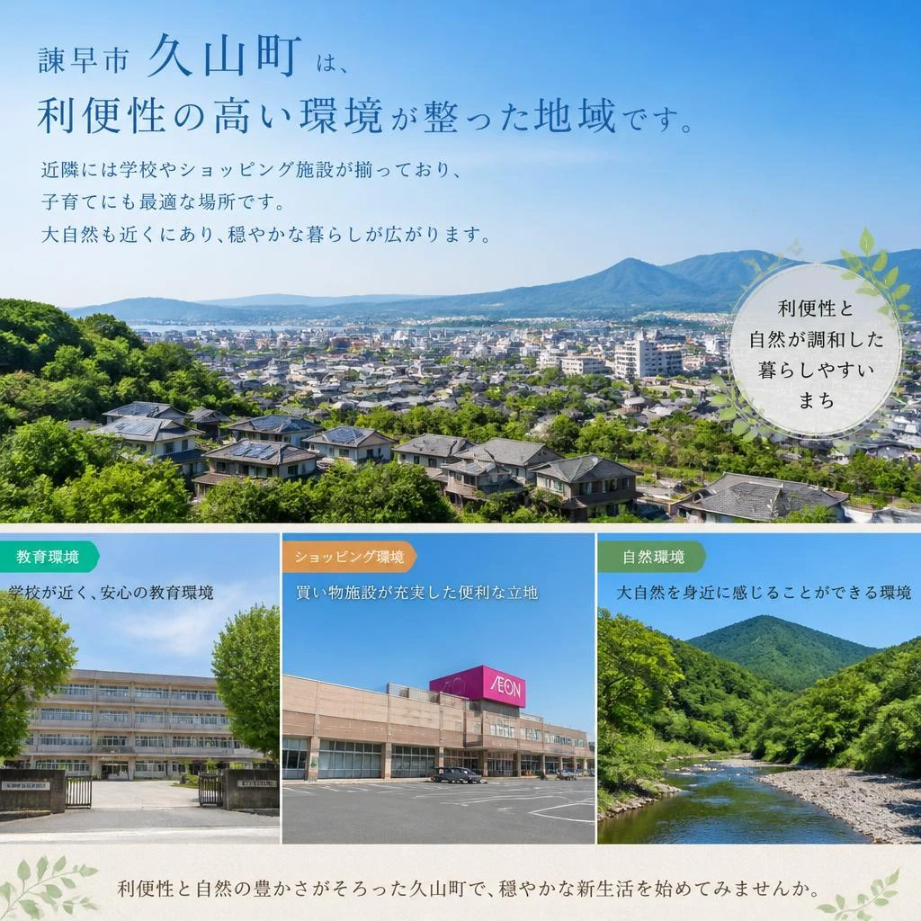 住みやすい立地と周辺環境