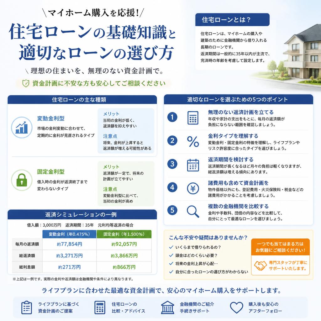 住宅ローンの基礎知識