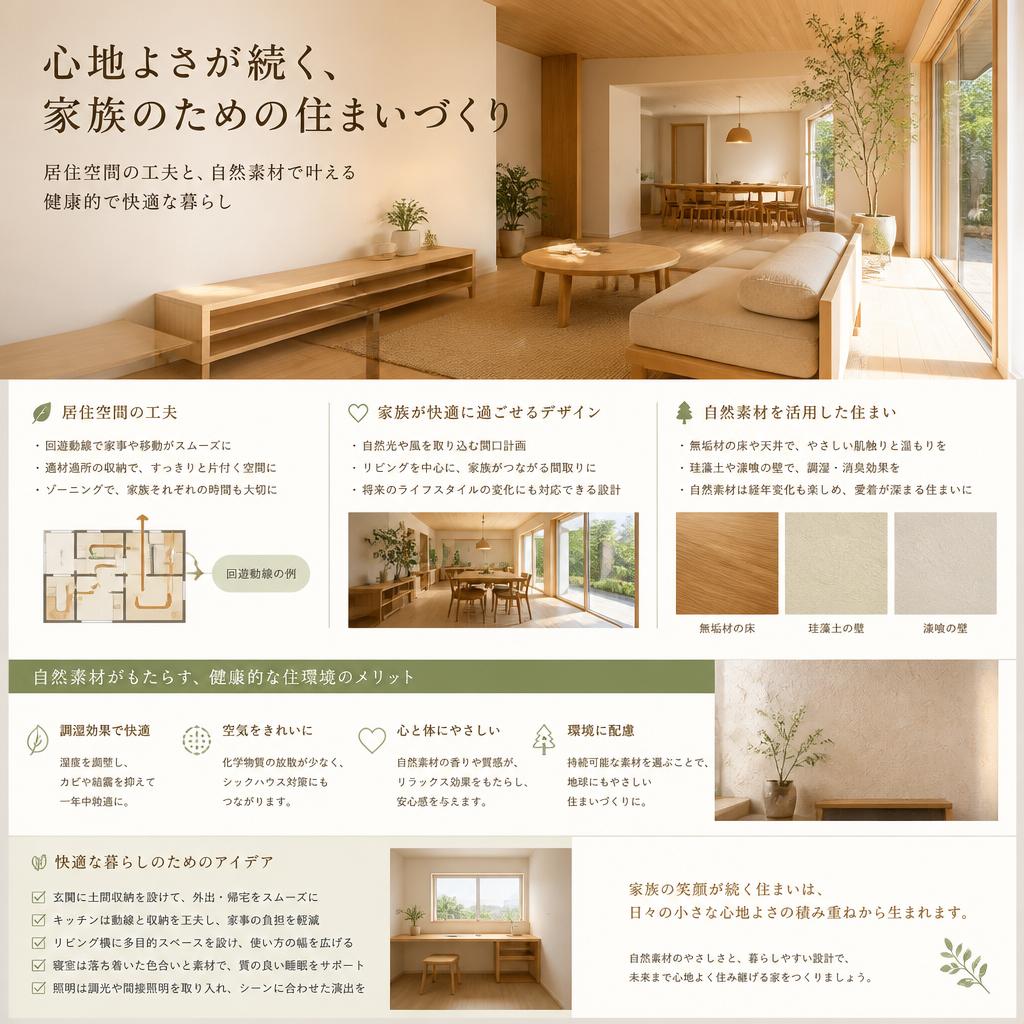 家族に優しい暮らし